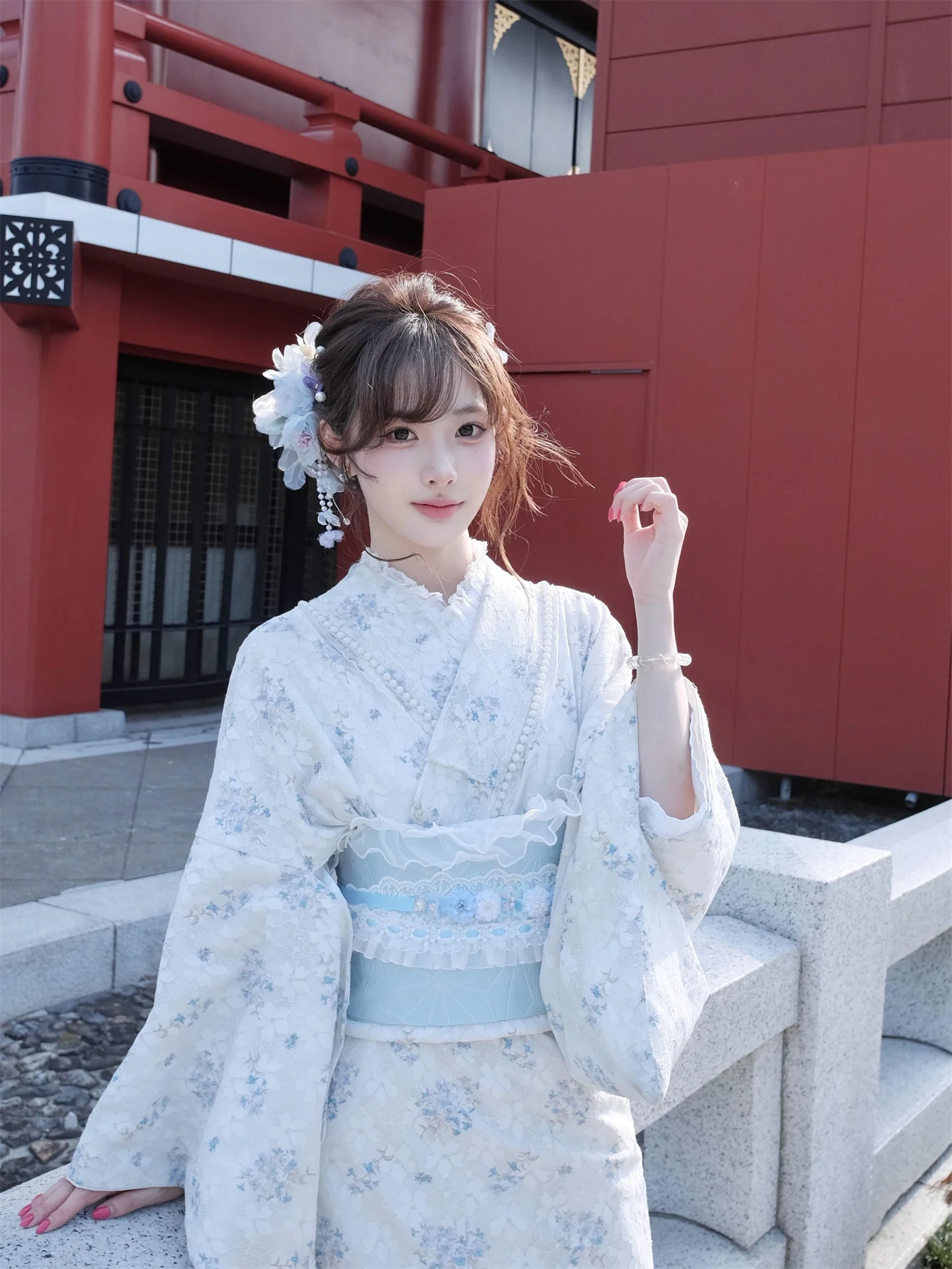 New Traditional Japanese Kimono Style Bathrobe Dress Photography Portrait Clothing Modified Version Goddess Girl Costume
New Traditional Japanese Kimono Style Bathrobe Dress Photography Portrait Clothing Modified Version Goddess Girl Costume