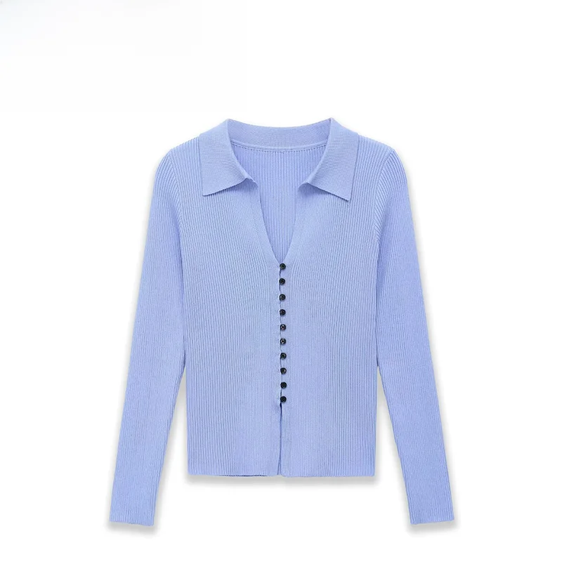 Fashionable Neck Knitted Jacket Women's Stylish Versatile Design Spring New Arrival Polyester Fiber Casual Wear
Fashionable Neck Knitted Jacket Women's Stylish Versatile Design Spring New Arrival Polyester Fiber Casual Wear