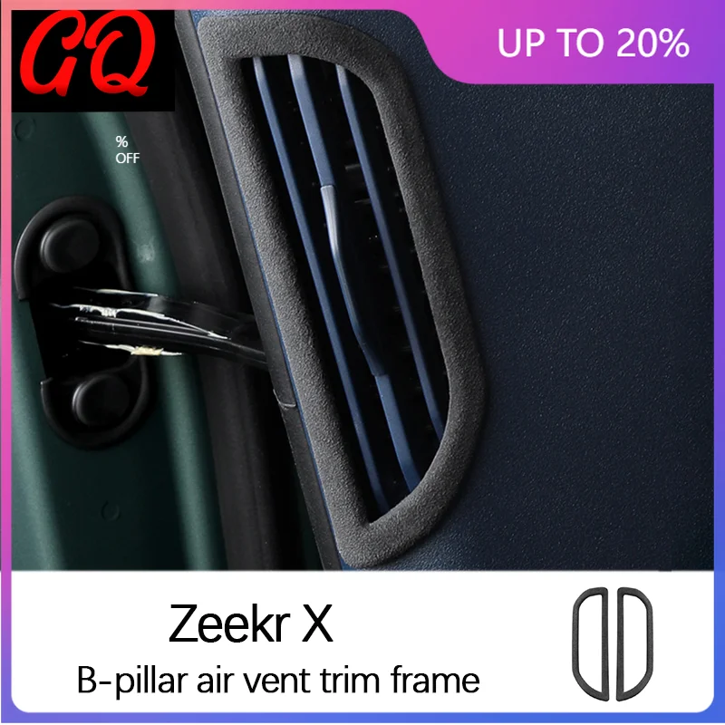 For Zeekr X 2023 2024 Car Front Window Post Air Vent Frame Outlet Trims Accessories Auto Styling Kit
For Zeekr X 2023 2024 Car Front Window Post Air Vent Frame Outlet Trims Accessories Auto Styling Kit