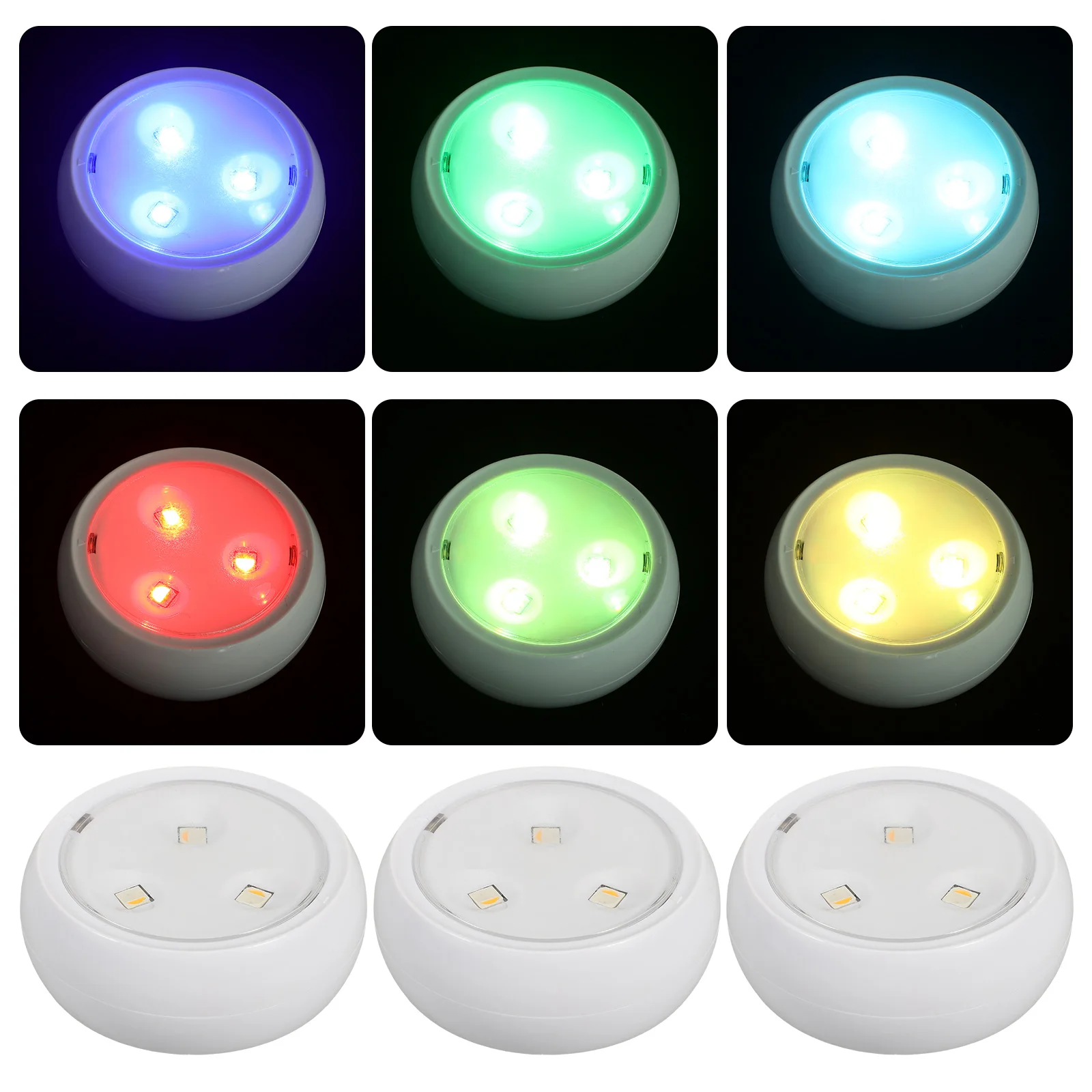 LED 13 Colors Touch Dimmable Night Light Remote Control Press Lamp Cabinet Lights for Home Kitchen Bedroom Closet Wardrobe ABS
LED 13 Colors Touch Dimmable Night Light Remote Control Press Lamp Cabinet Lights for Home Kitchen Bedroom Closet Wardrobe ABS