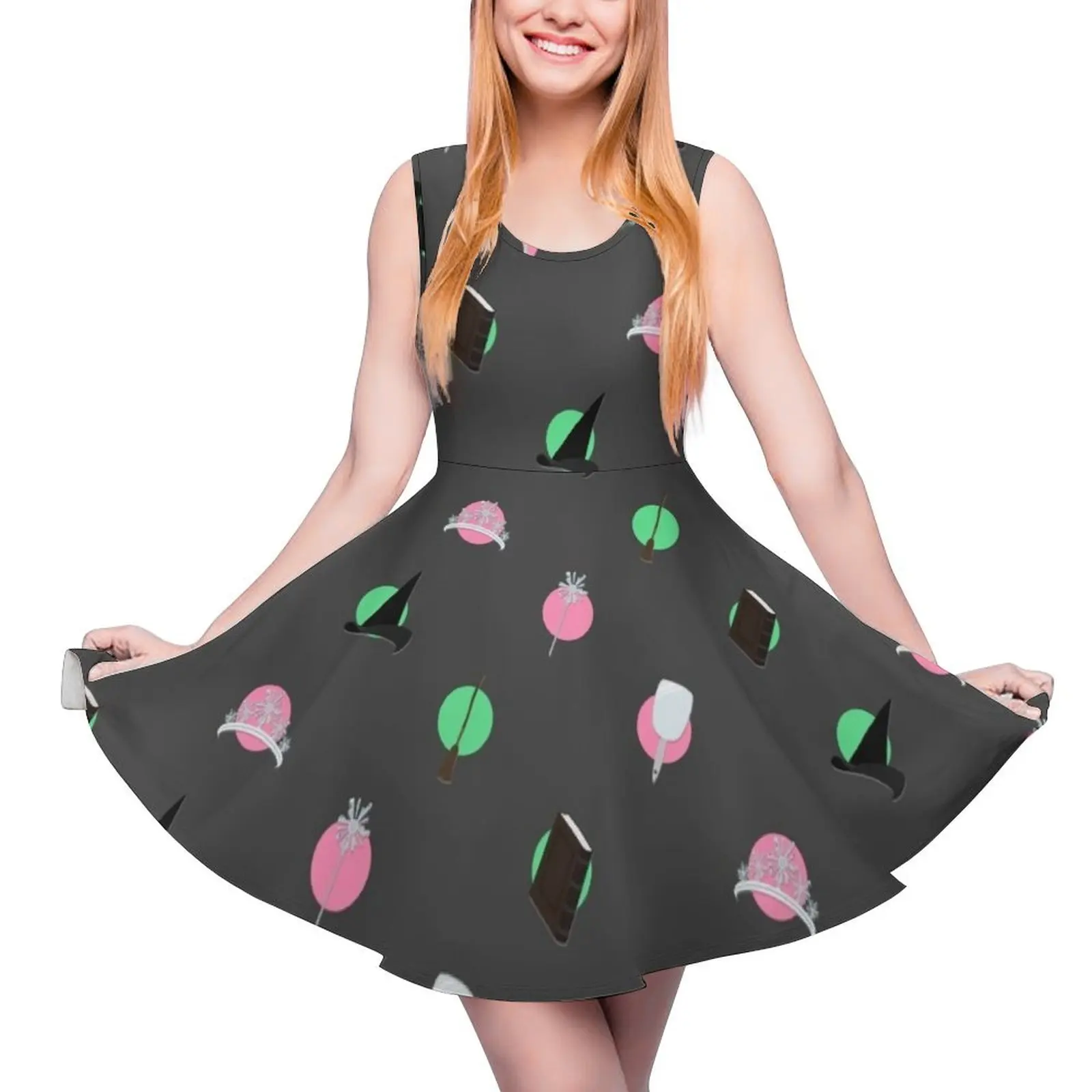 Pink Goes Good With Green Wicked Sleeveless Dress dress women summer woman dress
Pink Goes Good With Green Wicked Sleeveless Dress dress women summer woman dress