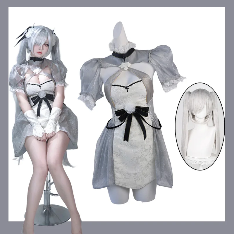 NIKKE Goddess of Victory: Anniversary Dress Золушки, костюм для косплея, элегантное платье, комплект париков на Хэллоуин, выпускной сезон
NIKKE Goddess of Victory: Anniversary Dress Золушки, костюм для косплея, элегантное платье, комплект париков на Хэллоуин, выпускной сезон