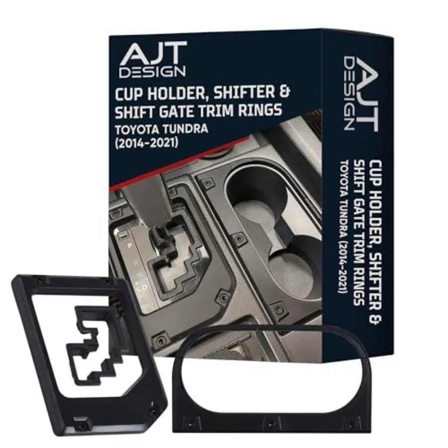 Cup Holder Gear Shifter and Shift Gate Trim Rings for Toyota Tundra 2014-2021 Matte Black Chrome Delete Kit Made with Impact Re
Cup Holder Gear Shifter and Shift Gate Trim Rings for Toyota Tundra 2014-2021 Matte Black Chrome Delete Kit Made with Impact Re