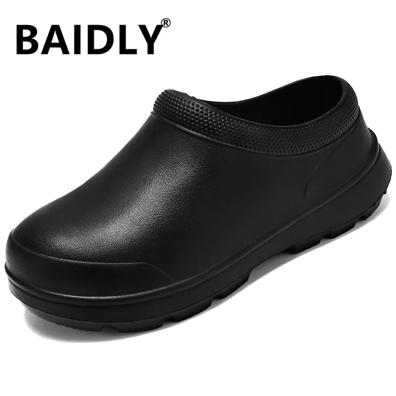 Men Chef Shoes Women Non-slip Waterproof Oil-proof Kitchen Shoes Work Cook Shoes for Chef Master Restaurant Sandal Plus Size 45
Men Chef Shoes Women Non-slip Waterproof Oil-proof Kitchen Shoes Work Cook Shoes for Chef Master Restaurant Sandal Plus Size 45