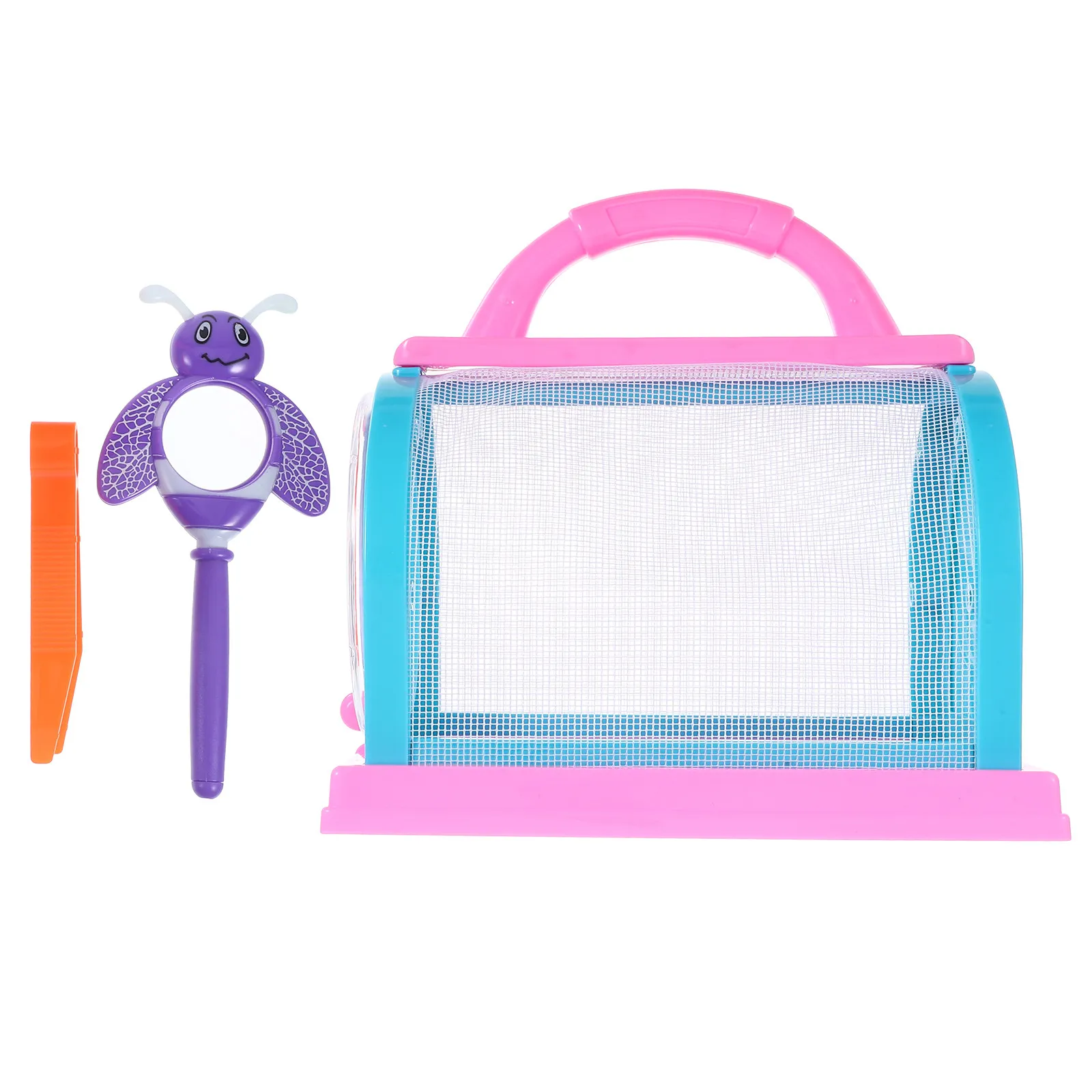 1Set Insect Observation Cage Handheld Portable Mesh Outdoor Breathable Butterfly Habitat Catcher with Magnifying Glass Tweezers
1Set Insect Observation Cage Handheld Portable Mesh Outdoor Breathable Butterfly Habitat Catcher with Magnifying Glass Tweezers