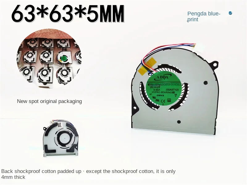 Brand new AB06505HX04BZ0 thin turbine blower 6305 5V 0.5A temperature controlled PWM cooling fan
Brand new AB06505HX04BZ0 thin turbine blower 6305 5V 0.5A temperature controlled PWM cooling fan