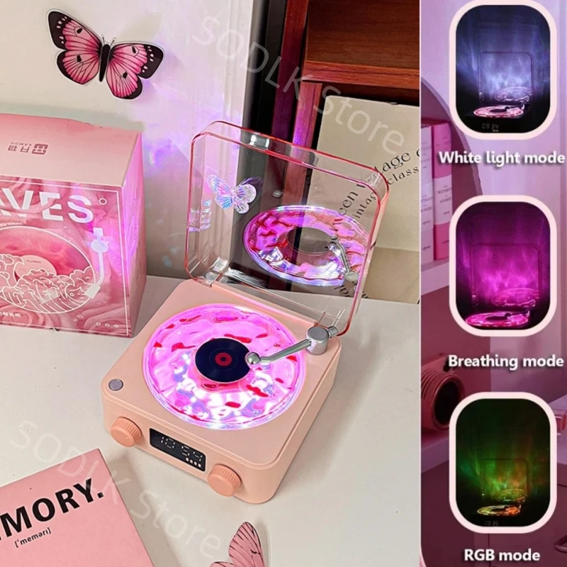 Retro Tinghai Bluetooth Speakers Portable White Noise Sleep Aid Music Box with Colorful Ambient Light MP3 Player Support TF /AUX
Retro Tinghai Bluetooth Speakers Portable White Noise Sleep Aid Music Box with Colorful Ambient Light MP3 Player Support TF /AUX
