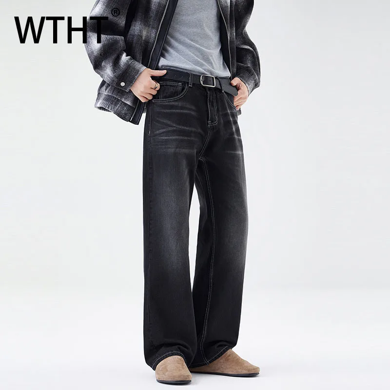 WTHT мода 2025 г., осенние мужские джинсовые брюки Old High Street, винтажные модные широкие джинсы в американском стиле, мужские 2A2339
WTHT мода 2025 г., осенние мужские джинсовые брюки Old High Street, винтажные модные широкие джинсы в американском стиле, мужские 2A2339