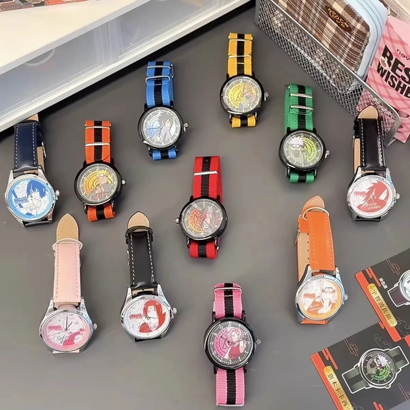 Anime Naruto Watch Blind box - Waterproof ,Fashion Watchs Kakashi Uchiha Kakashi Sasuke Naruto Fans Fashion Birthday Gift
Anime Naruto Watch Blind box - Waterproof ,Fashion Watchs Kakashi Uchiha Kakashi Sasuke Naruto Fans Fashion Birthday Gift