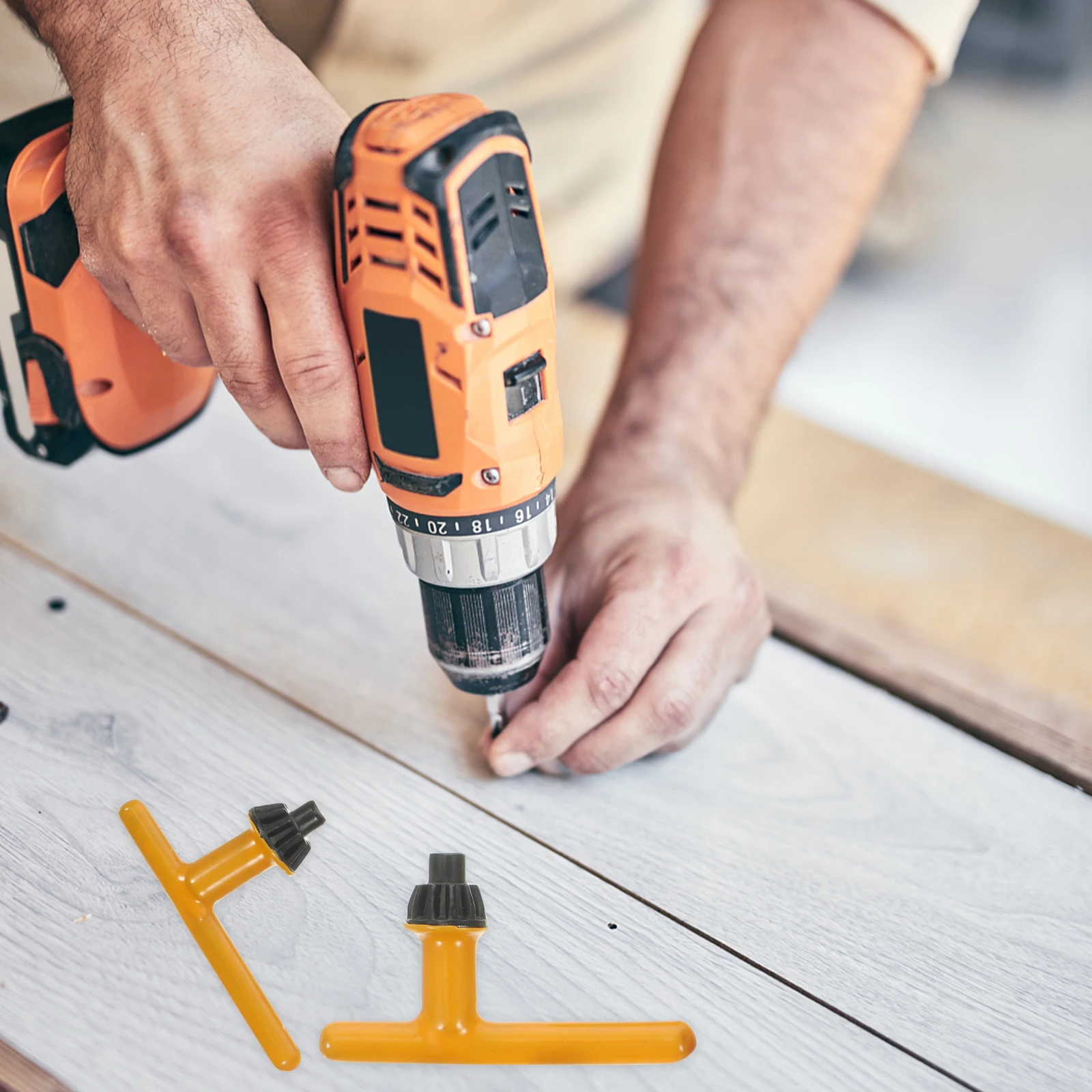 Набор из 4 премиальных ключей для сверлильных патронов, для электродрелей, прочная стальная конструкция, подходит для сверл различных диаметров
Набор из 4 премиальных ключей для сверлильных патронов, для электродрелей, прочная стальная конструкция, подходит для сверл различных диаметров