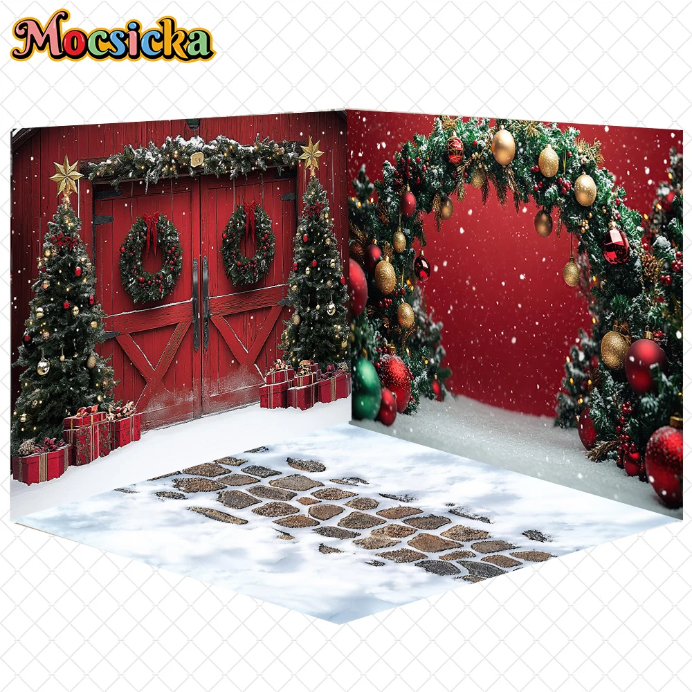 Mocsicka New Year Party Backdrop Winter Snowflake Red Door Decors Wallpaper Family Christmas Tree Photography Backgrounds Banner
Mocsicka New Year Party Backdrop Winter Snowflake Red Door Decors Wallpaper Family Christmas Tree Photography Backgrounds Banner