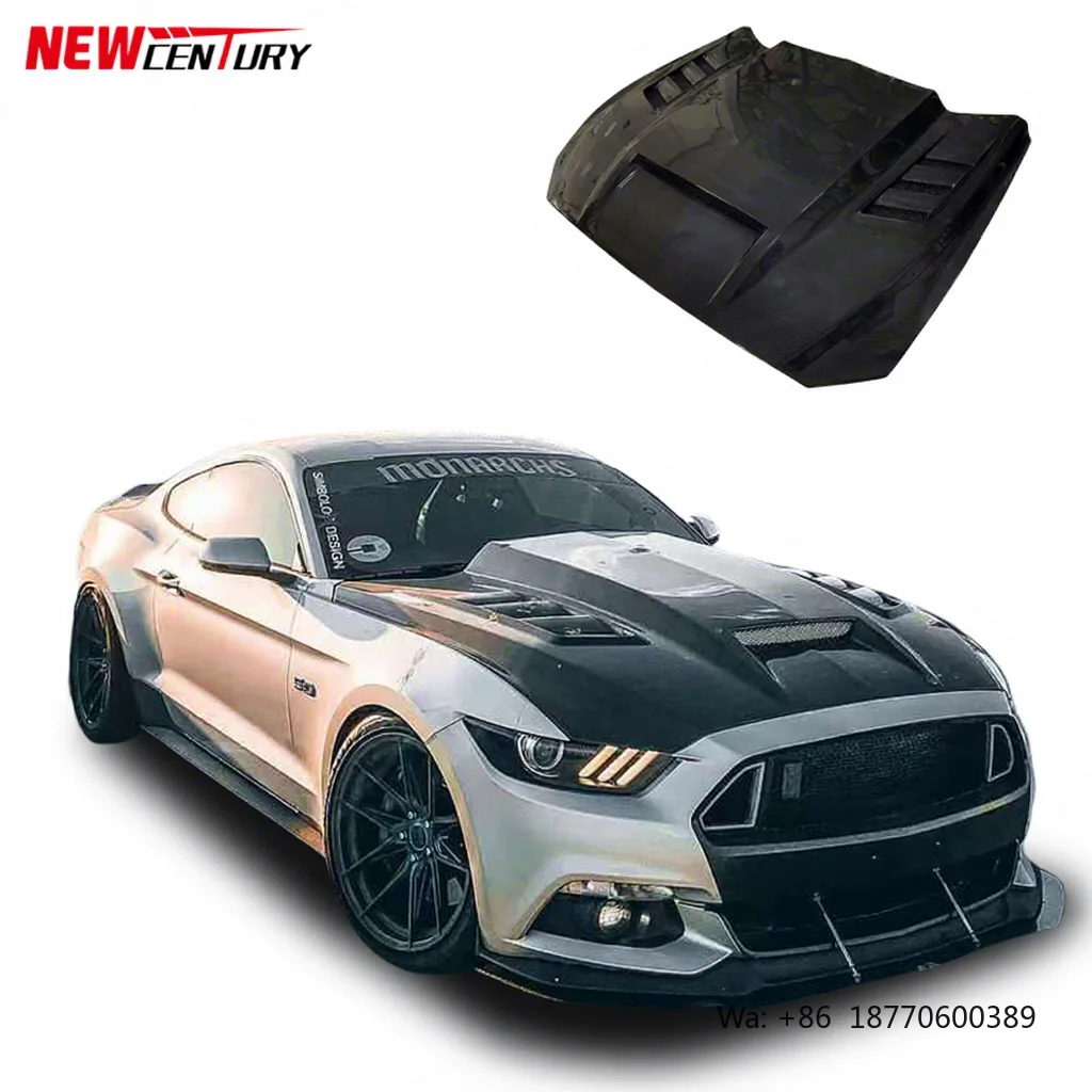 Карбоновый капот Mustang для Ford Mustang 2015-2017, модифицированный под GT500
Карбоновый капот Mustang для Ford Mustang 2015-2017, модифицированный под GT500