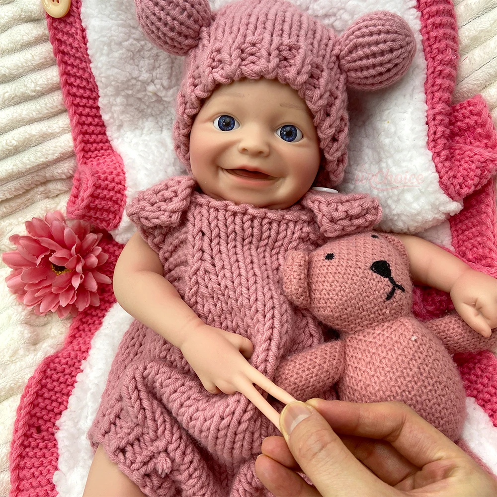 17Inch Lifelike Silicone Reborn Baby Girl Soft Touch Waterproof 3D Skin Tone Newborn Doll Children’s Toy for Role-Playing
17Inch Lifelike Silicone Reborn Baby Girl Soft Touch Waterproof 3D Skin Tone Newborn Doll Children’s Toy for Role-Playing