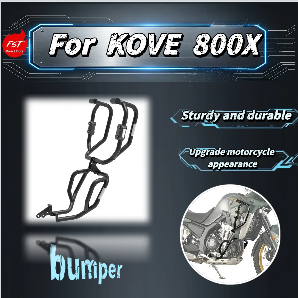 For KOVE 800X Impact Resistant Upper Lower Guard Bar Anti-Crash Bumper Engine Frame Protection Parts
For KOVE 800X Impact Resistant Upper Lower Guard Bar Anti-Crash Bumper Engine Frame Protection Parts