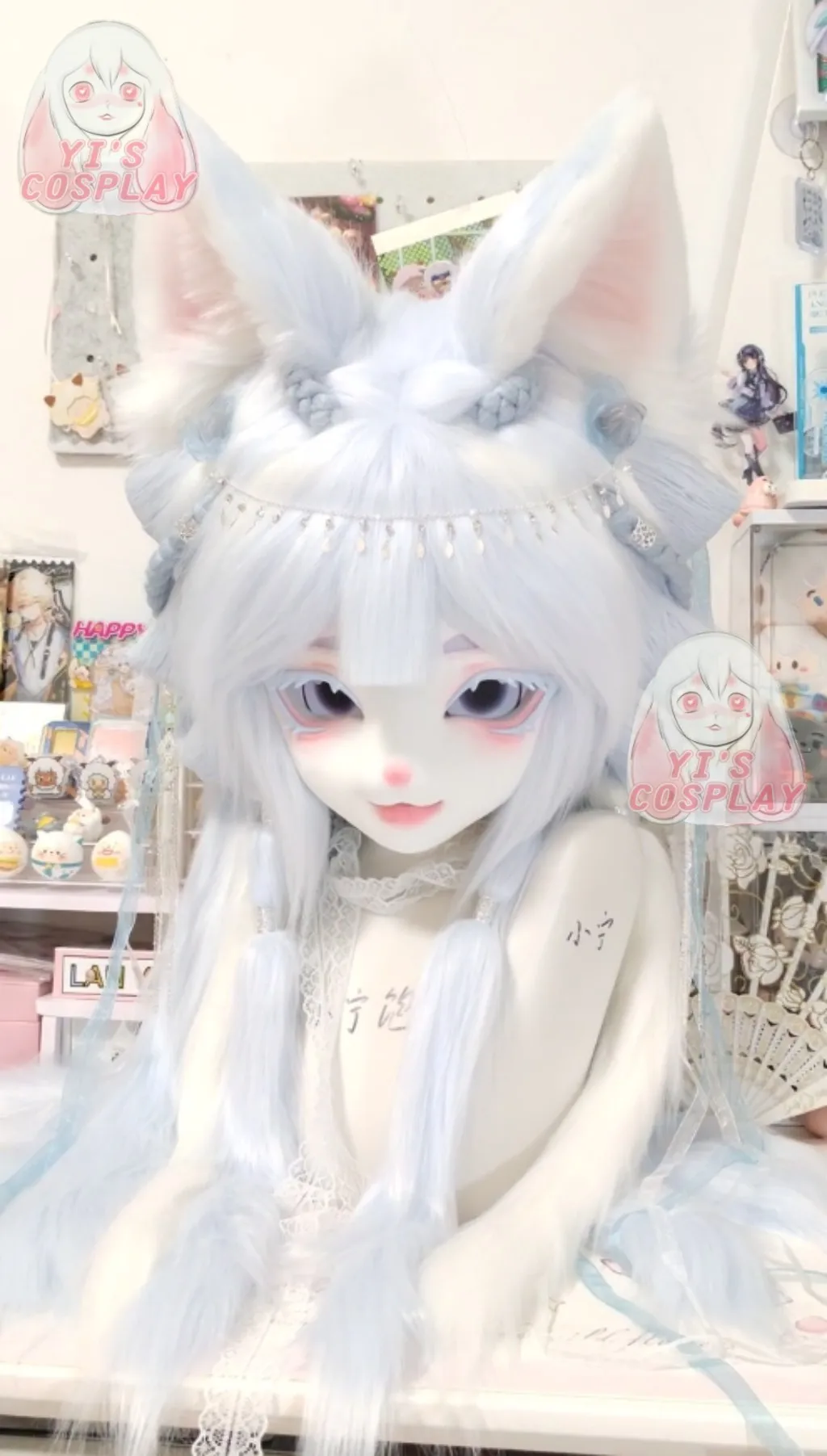 Yis cosplay Custom Furry head Kigurumi Head Cosplay Kemono Fursuit Handmade Headsets Beast Customized Fursuit Kemono Head
Yis cosplay Custom Furry head Kigurumi Head Cosplay Kemono Fursuit Handmade Headsets Beast Customized Fursuit Kemono Head
