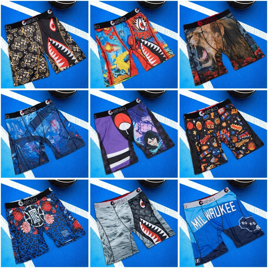 ETHIKA, 1 шт., сексуальное мужское нижнее белье, боксеры, мужские трусы для плавания, большие размеры S-3XL, дышащие мужские трусы с принтом, мужские трусы-боксеры
ETHIKA, 1 шт., сексуальное мужское нижнее белье, боксеры, мужские трусы для плавания, большие размеры S-3XL, дышащие мужские трусы с принтом, мужские трусы-боксеры