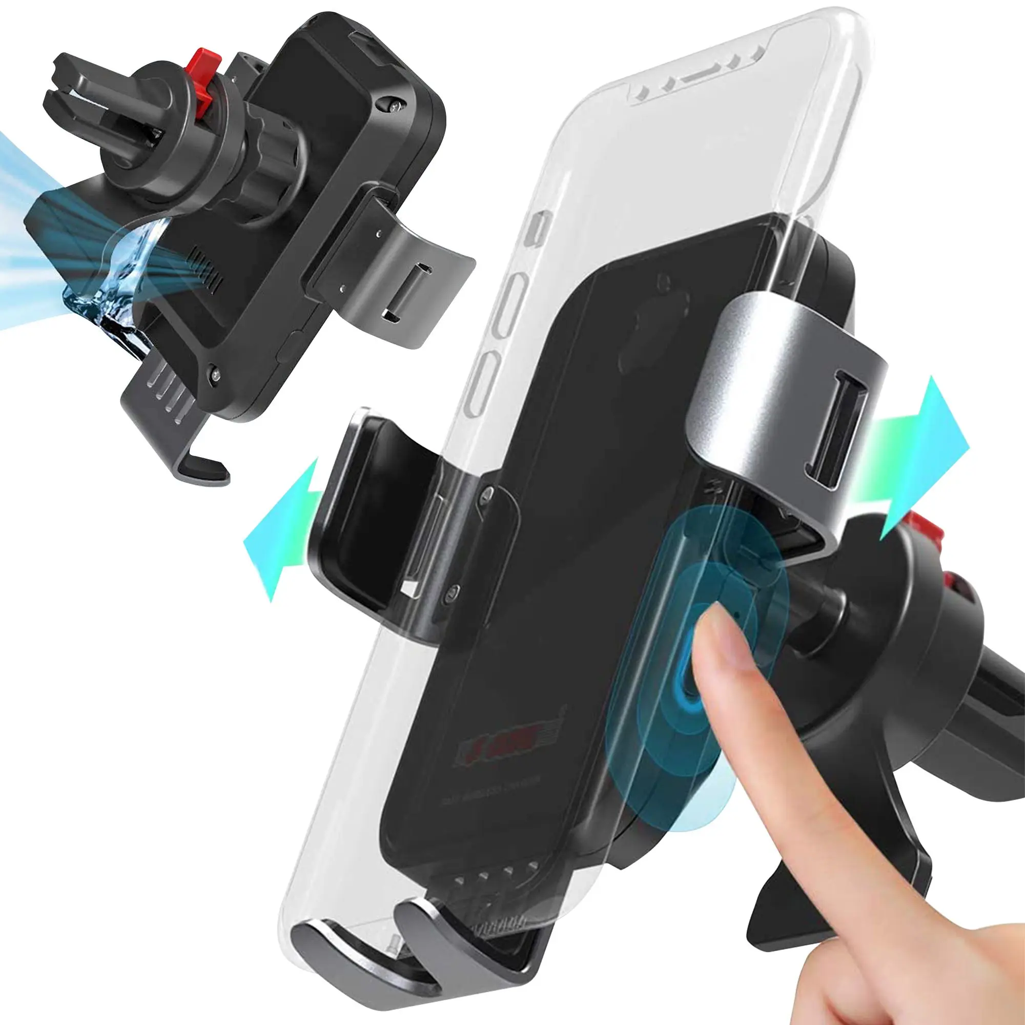 Magnetic Wireless Car Charger Mount, Stick on The Dashboard for MagSafe iPhone & Android
Magnetic Wireless Car Charger Mount, Stick on The Dashboard for MagSafe iPhone & Android