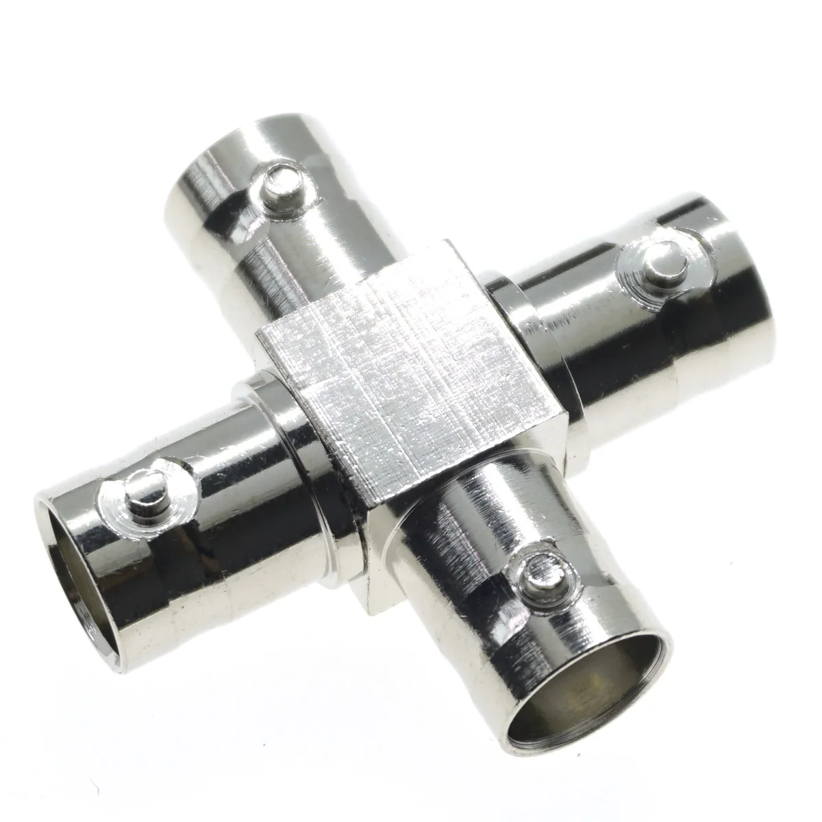 RF Coaxial Connector BNC female to BNC Triple Female Plug jack 3 in 1 TV jack Plug T Type T-Shaped Antenna adapter for TV C1
RF Coaxial Connector BNC female to BNC Triple Female Plug jack 3 in 1 TV jack Plug T Type T-Shaped Antenna adapter for TV C1