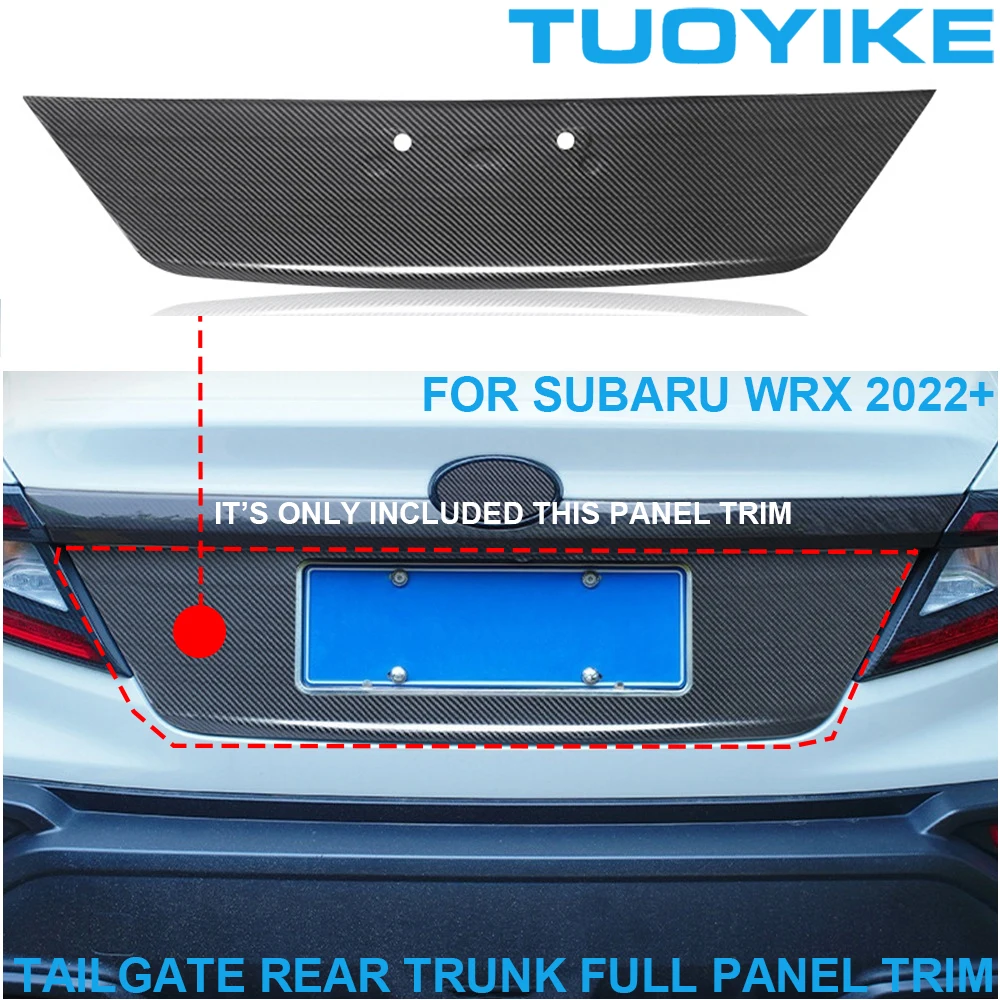 Car Styling Real Dry Carbon Fiber Racing Tailgate Rear Trunk Full Area Panel Cover Trim Decoration Body Kit For Subaru WRX 2022+
Car Styling Real Dry Carbon Fiber Racing Tailgate Rear Trunk Full Area Panel Cover Trim Decoration Body Kit For Subaru WRX 2022+