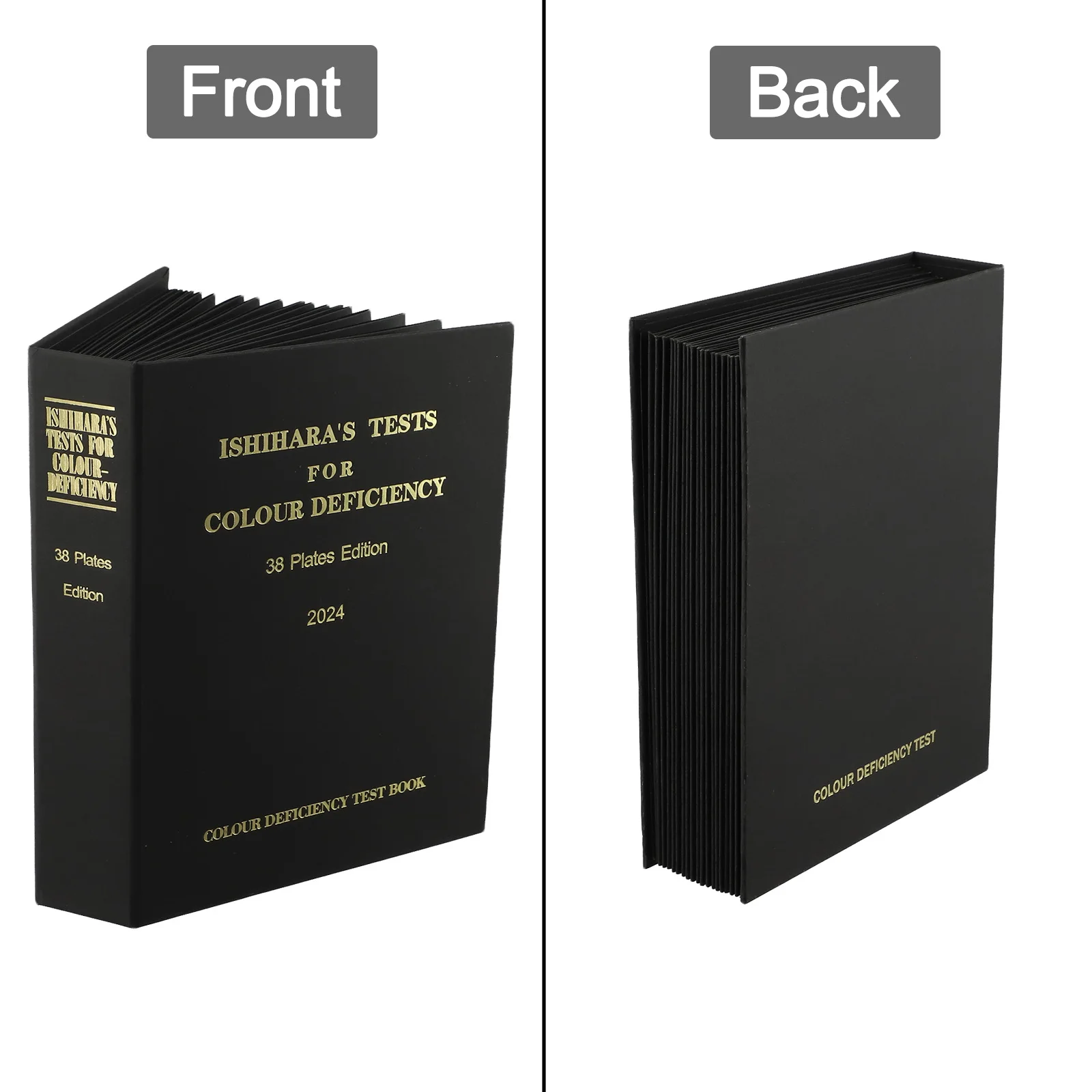 Ishihara 2024 Color Difference Test Book Featuring 38 Plates for Assessing Congenital Color Blindness Accurately
Ishihara 2024 Color Difference Test Book Featuring 38 Plates for Assessing Congenital Color Blindness Accurately