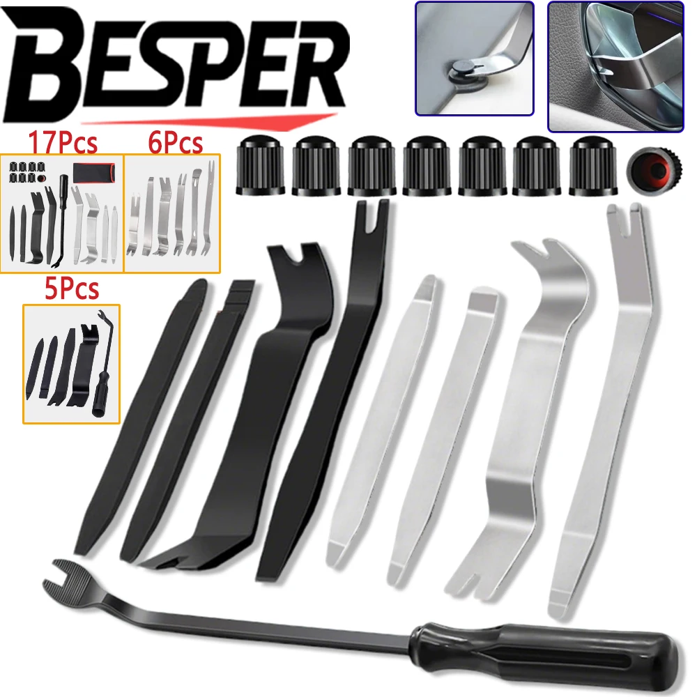 5/6/17Pcs Car Interior Trim Removal Tool Kit Universal Auto Door Panel Dashboard Radio Audio Clip Pry Disassembly Install Tools
5/6/17Pcs Car Interior Trim Removal Tool Kit Universal Auto Door Panel Dashboard Radio Audio Clip Pry Disassembly Install Tools