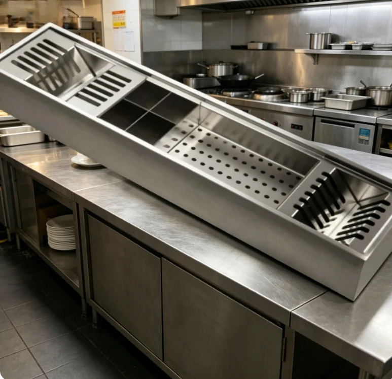 1 шт. 1200x180x140 мм Интегрированная кухонная мойка Nano Base Sink
1 шт. 1200x180x140 мм Интегрированная кухонная мойка Nano Base Sink