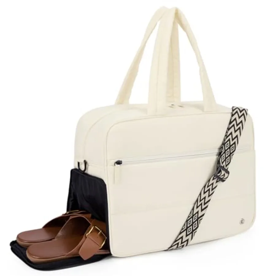 CLUCI Weekender Travel Bag for Women Puffer Tote Bag Carry On Duffle Overnight Bags with Shoe Compartment
CLUCI Weekender Travel Bag for Women Puffer Tote Bag Carry On Duffle Overnight Bags with Shoe Compartment