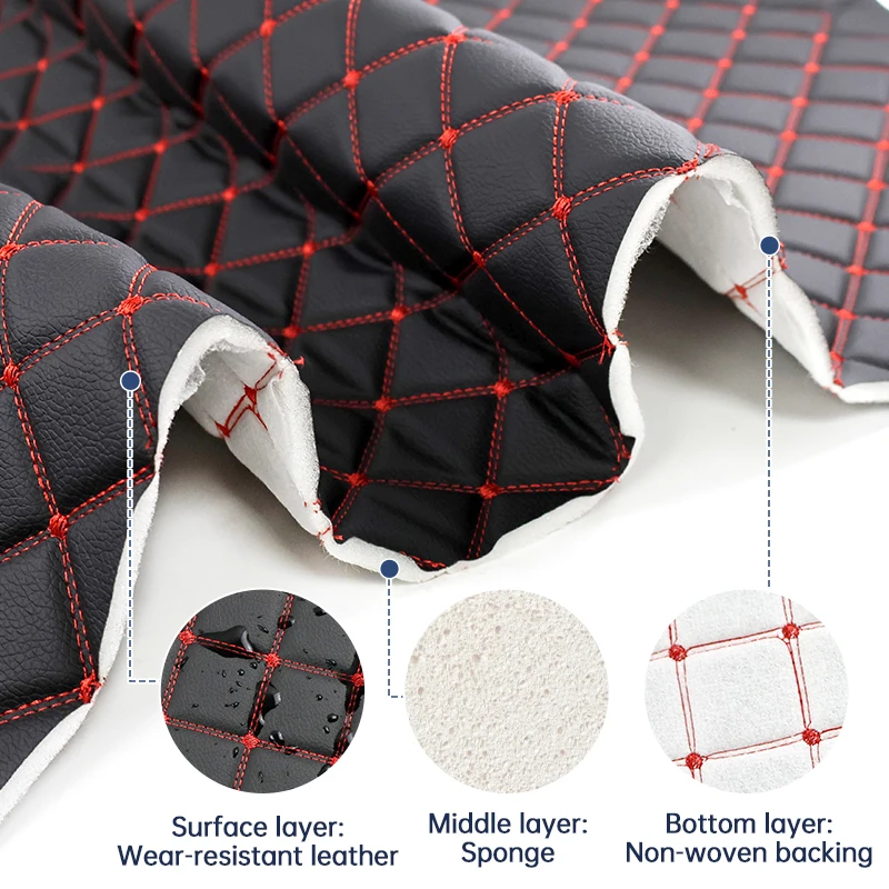 45x160cm 90x160cm Quilted PU Leather Fabric with Sponge Backing for Car Interior Seat Floor Mat Upholstery DIY Supplies
45x160cm 90x160cm Quilted PU Leather Fabric with Sponge Backing for Car Interior Seat Floor Mat Upholstery DIY Supplies