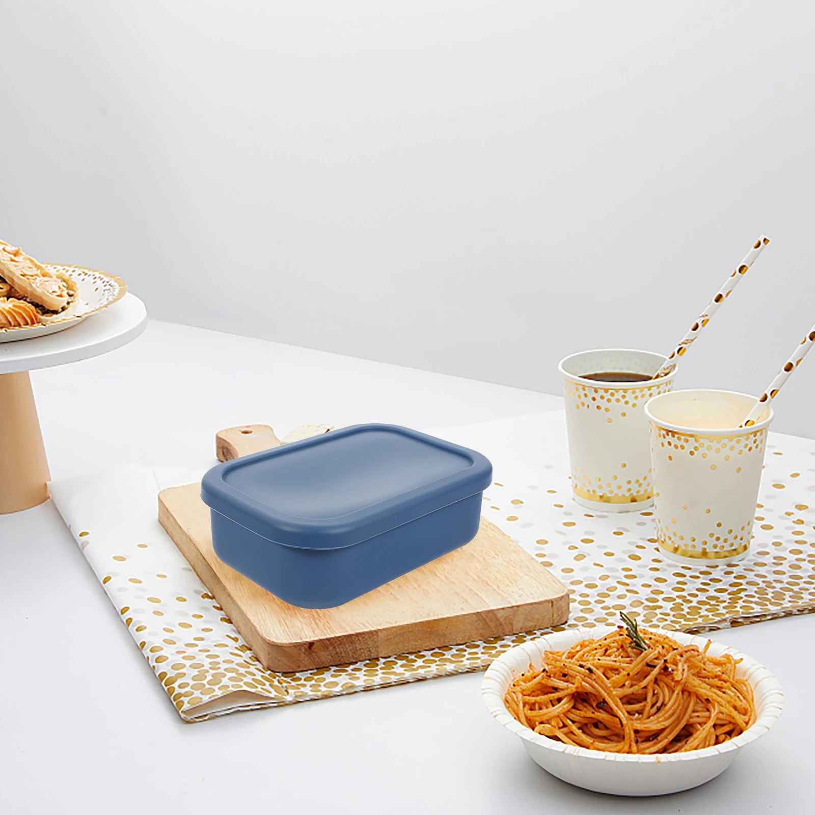 Silicone Storage Box Lunch Container Fruit Refrigerator Portable Kitchen Rectangular Sealed Food Container Reusable Easy Clean
Silicone Storage Box Lunch Container Fruit Refrigerator Portable Kitchen Rectangular Sealed Food Container Reusable Easy Clean
