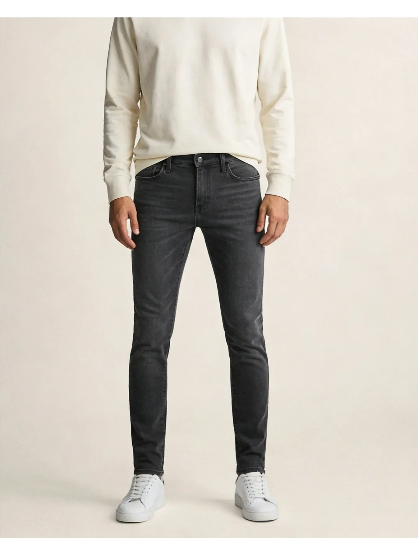 Herren einfache Skinny Stretch Jeans Einfarbig
Herren einfache Skinny Stretch Jeans Einfarbig