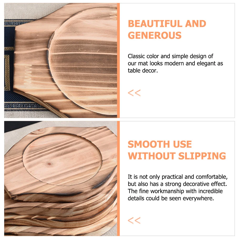 Wooden Stone Pot Mat Heat Proof Pad Elegant Table Decor Strong Decorative Effect Fine Workmanship Dining Table
Wooden Stone Pot Mat Heat Proof Pad Elegant Table Decor Strong Decorative Effect Fine Workmanship Dining Table