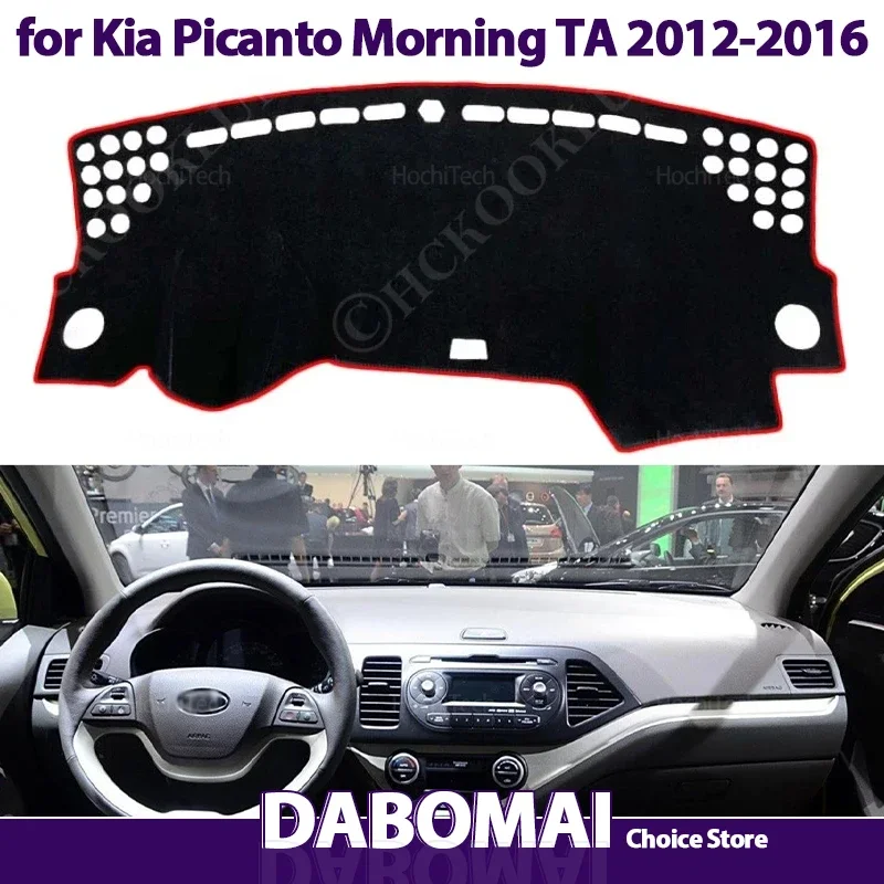 Car Accessories Dash Board Sunshade Anto-UV Carpet Dashboard Cover Protective Pad for Kia Picanto Morning TA 2012-2016
Car Accessories Dash Board Sunshade Anto-UV Carpet Dashboard Cover Protective Pad for Kia Picanto Morning TA 2012-2016