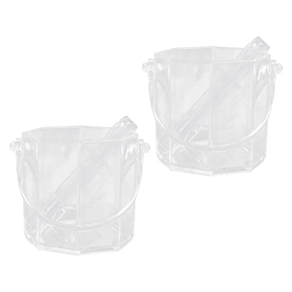 2 Sets Ice Bucket Acrylic Round Portable Beer Tub Outdoor Party Camping Supplies Large Capacity Cooler Container
2 Sets Ice Bucket Acrylic Round Portable Beer Tub Outdoor Party Camping Supplies Large Capacity Cooler Container