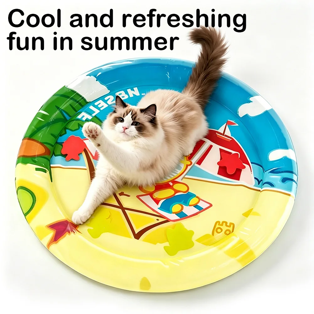 Pet Sensory Water Mat Thickened Anti-Scratch Inflatable Water-filled Cooling Mat Wear-resistant Summer Cat Pad Supplies
Pet Sensory Water Mat Thickened Anti-Scratch Inflatable Water-filled Cooling Mat Wear-resistant Summer Cat Pad Supplies