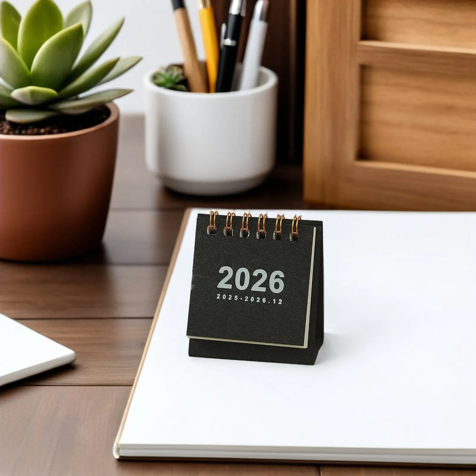 5Pcs Mini Desk Calendars 2026 Spiral Flip Standing Monthly Planner Desktop for Home Office School Daily Schedule Organizer
5Pcs Mini Desk Calendars 2026 Spiral Flip Standing Monthly Planner Desktop for Home Office School Daily Schedule Organizer