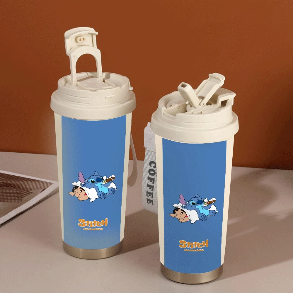 Stitch Series Drinking Cup Bottle 304 Stainless Leakproof Hildren Adults Portable Coffee Cup Stitch Angel Cute Summer
Stitch Series Drinking Cup Bottle 304 Stainless Leakproof Hildren Adults Portable Coffee Cup Stitch Angel Cute Summer
