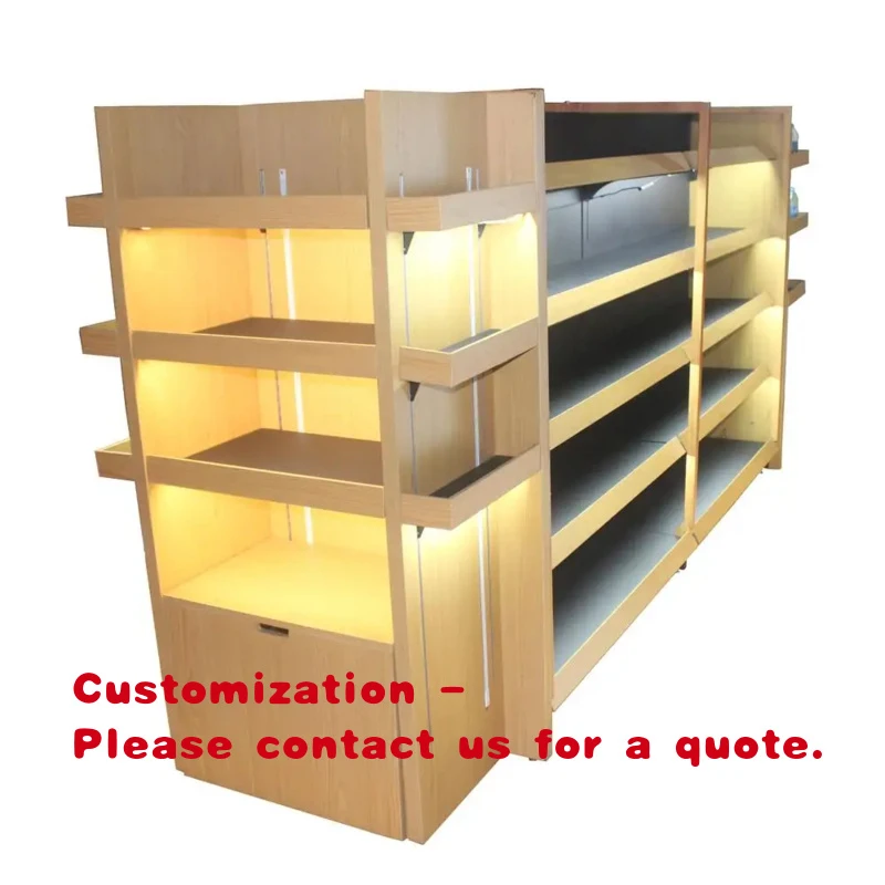 custom.Wooden Storage With Cabinet Door Supermarket Shelves Gondola Light Bar Gondola Shelves
custom.Wooden Storage With Cabinet Door Supermarket Shelves Gondola Light Bar Gondola Shelves