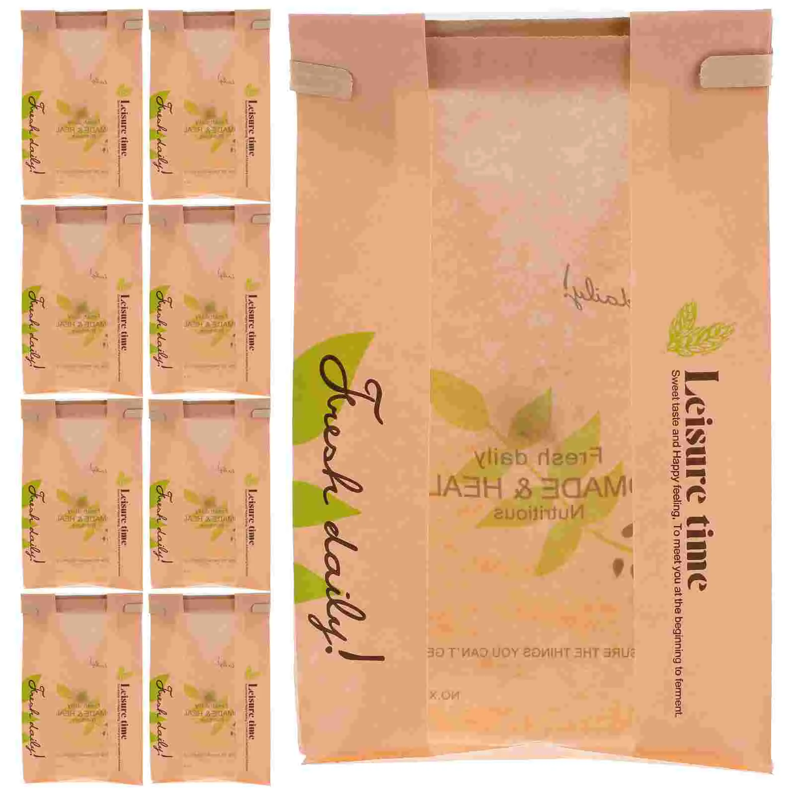 50 Pcs Wire Sealing Bread Toast Baking Packaging Greaseproof Paper Bag Set 50pcs Cookie Sleeves Bags Packing Bakery Sandwich
50 Pcs Wire Sealing Bread Toast Baking Packaging Greaseproof Paper Bag Set 50pcs Cookie Sleeves Bags Packing Bakery Sandwich