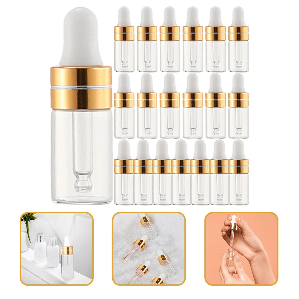 20Pcs Dropper Bottles Leakproof Clear Portable for Essential Oils Perfume Makeup Travel Sample Containers Dropper Bottle
20Pcs Dropper Bottles Leakproof Clear Portable for Essential Oils Perfume Makeup Travel Sample Containers Dropper Bottle