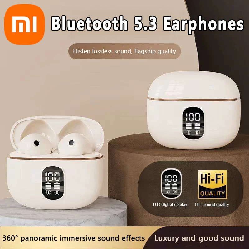 Xiaomi Bluetooth наушники интеллектуальные беспроводные шумоподавители HIFI стереозвук ENC высокое качество наушники-вкладыши с дисплеем
Xiaomi Bluetooth наушники интеллектуальные беспроводные шумоподавители HIFI стереозвук ENC высокое качество наушники-вкладыши с дисплеем