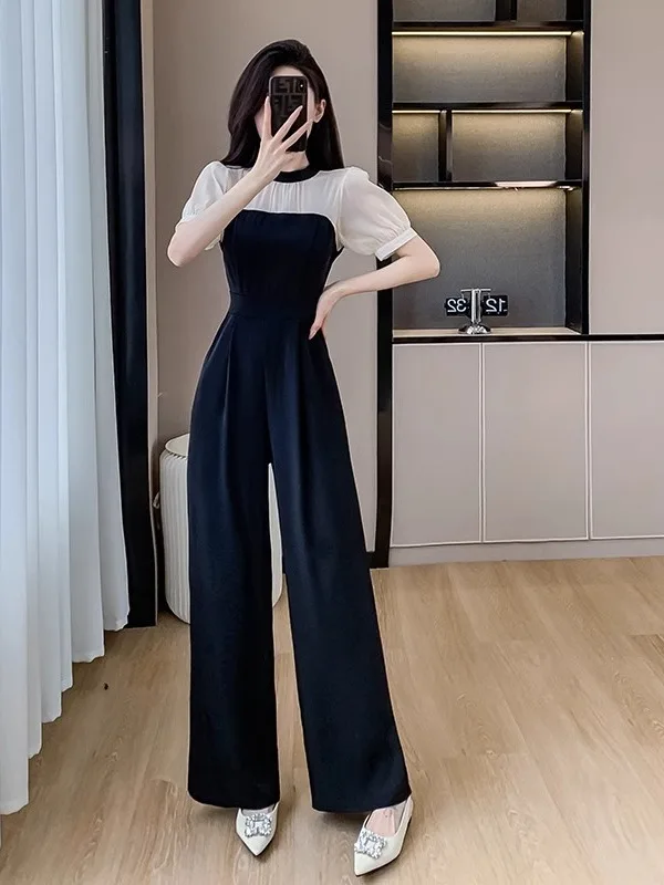 Костюм Ele Bla-Piece, комплект с широкими брюками для женщин, лето 2022, розовый Avril, фирменный модный ансамбль больших размеров
Костюм Ele Bla-Piece, комплект с широкими брюками для женщин, лето 2022, розовый Avril, фирменный модный ансамбль больших размеров