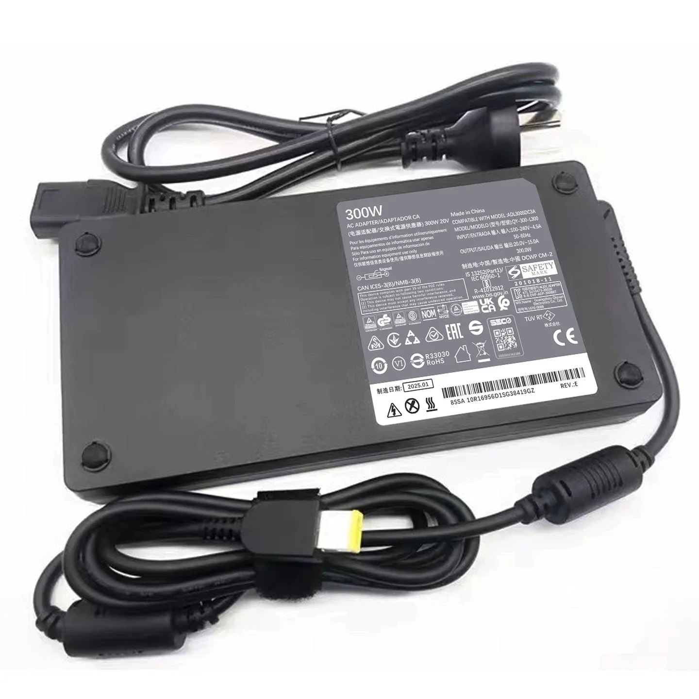 Suitable for Lenovo 300W Legion Y9000X Y7000P R7000P charger, 230W power supply 20V 15.0A
Suitable for Lenovo 300W Legion Y9000X Y7000P R7000P charger, 230W power supply 20V 15.0A