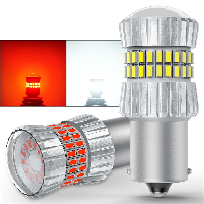 NEW 1Pcs P21W LED Canbus PY21W LED P21/5W Reverse Lights Stoplight Amber Yellow Super Red White 6000K 12V 21W Nonpolarity
NEW 1Pcs P21W LED Canbus PY21W LED P21/5W Reverse Lights Stoplight Amber Yellow Super Red White 6000K 12V 21W Nonpolarity