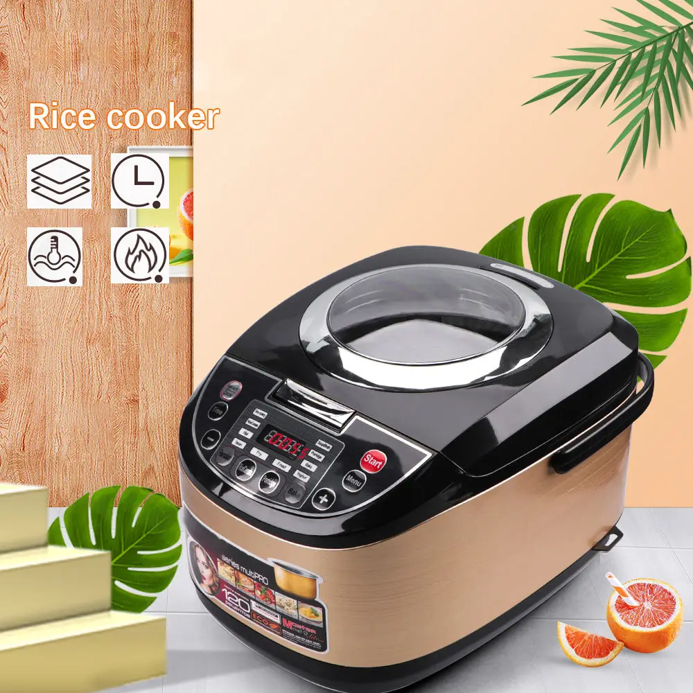 Multi-functional Electric Cooker Household Multi-functional Rice Cooker 6L Electric Digital Smart Rice Cooker Multi Function
Multi-functional Electric Cooker Household Multi-functional Rice Cooker 6L Electric Digital Smart Rice Cooker Multi Function