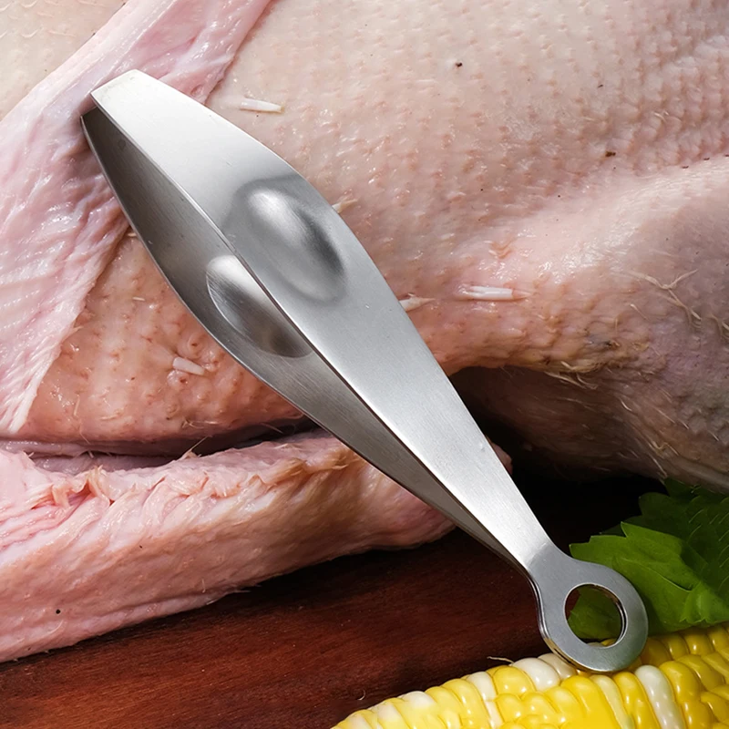 Stainless Steel Multi-Functional Kitchen Hair Remover, Poultry And Fish Bone Clamp, Chicken And Duck Hair Removal Pliers
Stainless Steel Multi-Functional Kitchen Hair Remover, Poultry And Fish Bone Clamp, Chicken And Duck Hair Removal Pliers