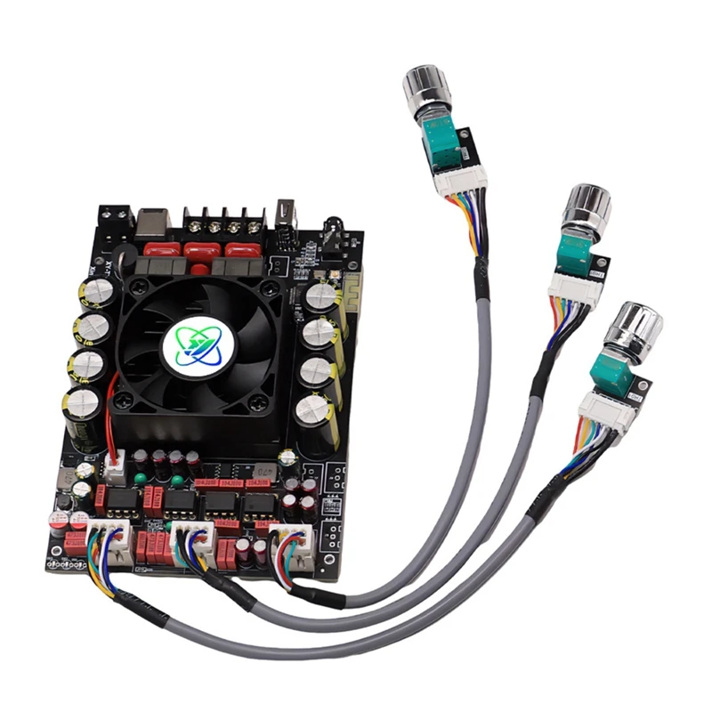 Новый модуль платы аудиоусилителя Bluetooth без потерь 220 Вт x2 Fever-Grade, стерео регулировка высоких и низких басов TPA3251
Новый модуль платы аудиоусилителя Bluetooth без потерь 220 Вт x2 Fever-Grade, стерео регулировка высоких и низких басов TPA3251