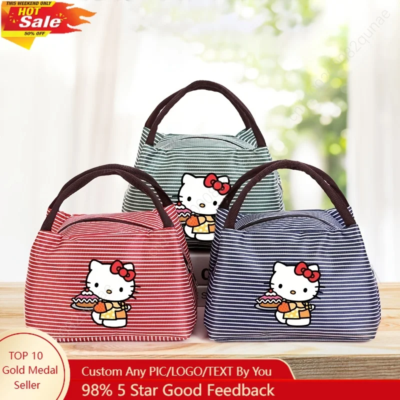 Sanrio Insulated Lunch Bags Aluminum Foil Insulation and Leak-Proof Striped Canvas Tote Bag Insulated Bag Insulated Boxes
Sanrio Insulated Lunch Bags Aluminum Foil Insulation and Leak-Proof Striped Canvas Tote Bag Insulated Bag Insulated Boxes