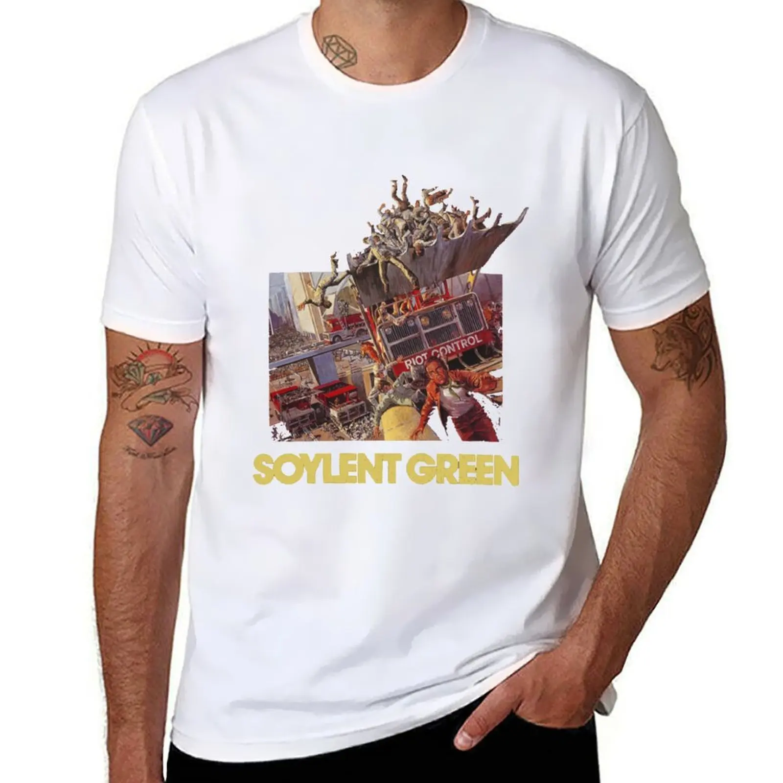 Soylent Green Corporation Soylent Green T-Shirt funny t shirts man t shirt personalised T-Shirt
Soylent Green Corporation Soylent Green T-Shirt funny t shirts man t shirt personalised T-Shirt