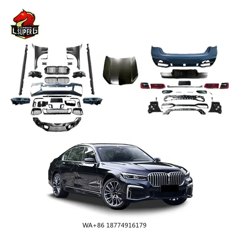Car Body Kit PP Material for 7 Series M760 G11 G12 Upgrade G12 MP Style 7 Series 740i 730i Full Kit
Car Body Kit PP Material for 7 Series M760 G11 G12 Upgrade G12 MP Style 7 Series 740i 730i Full Kit