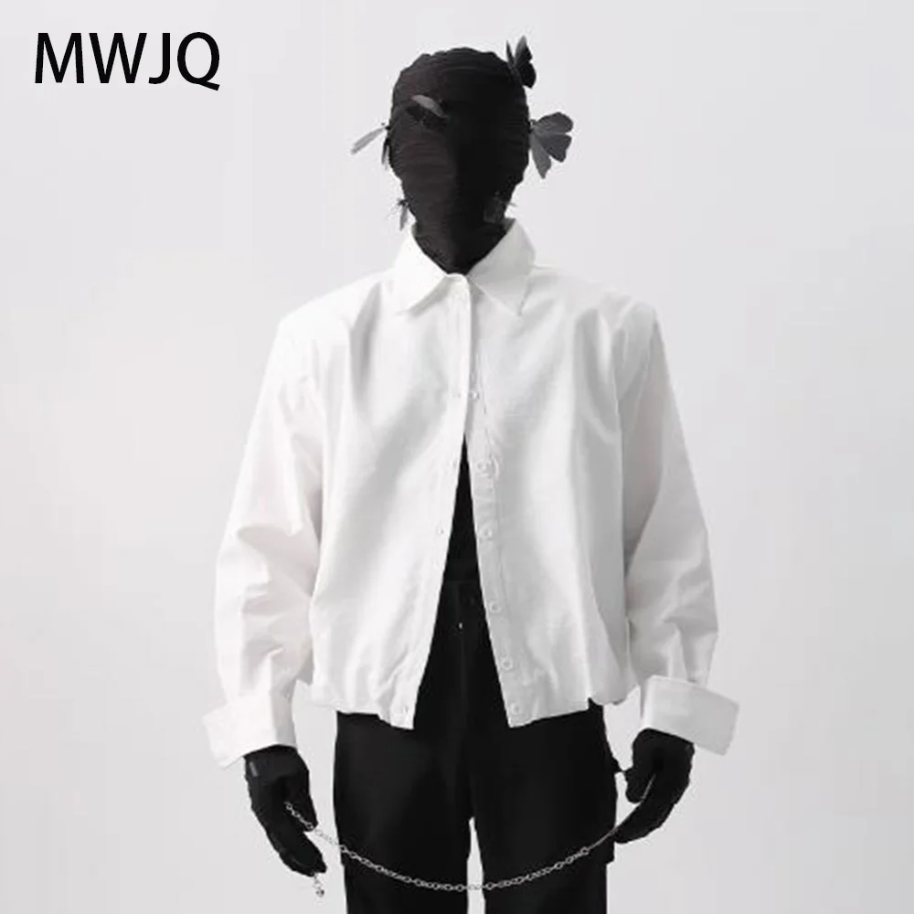 MWJQ Мужские рубашки с длинными рукавами, однотонные модные новые однобортные осенние пальто с лацканами, мужской тонкий топ для пар 010224
MWJQ Мужские рубашки с длинными рукавами, однотонные модные новые однобортные осенние пальто с лацканами, мужской тонкий топ для пар 010224